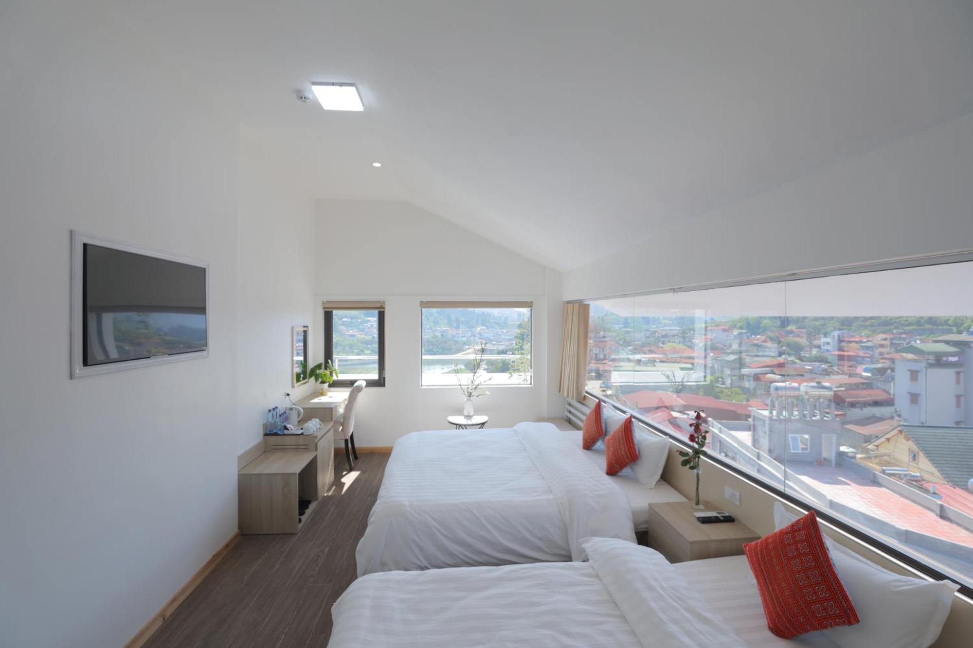 Cong Fu Hotel Bac Ha  Buitenkant foto