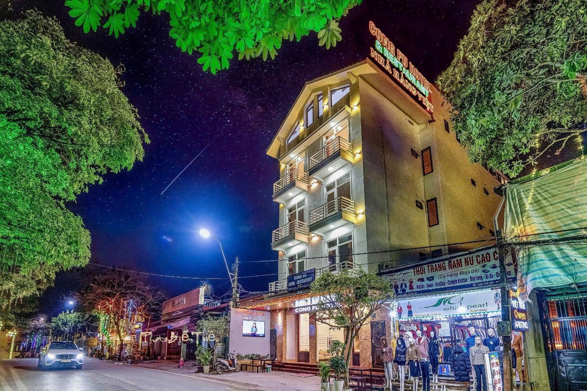 Cong Fu Hotel Bac Ha  Buitenkant foto